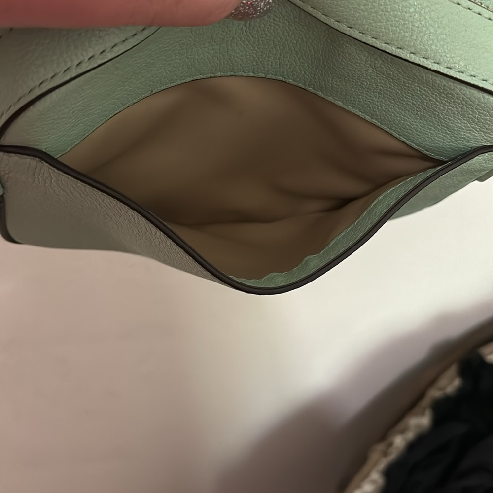 Henri Bendel Mint Green Crosby Crossbody Bag - Picture 8 of 8